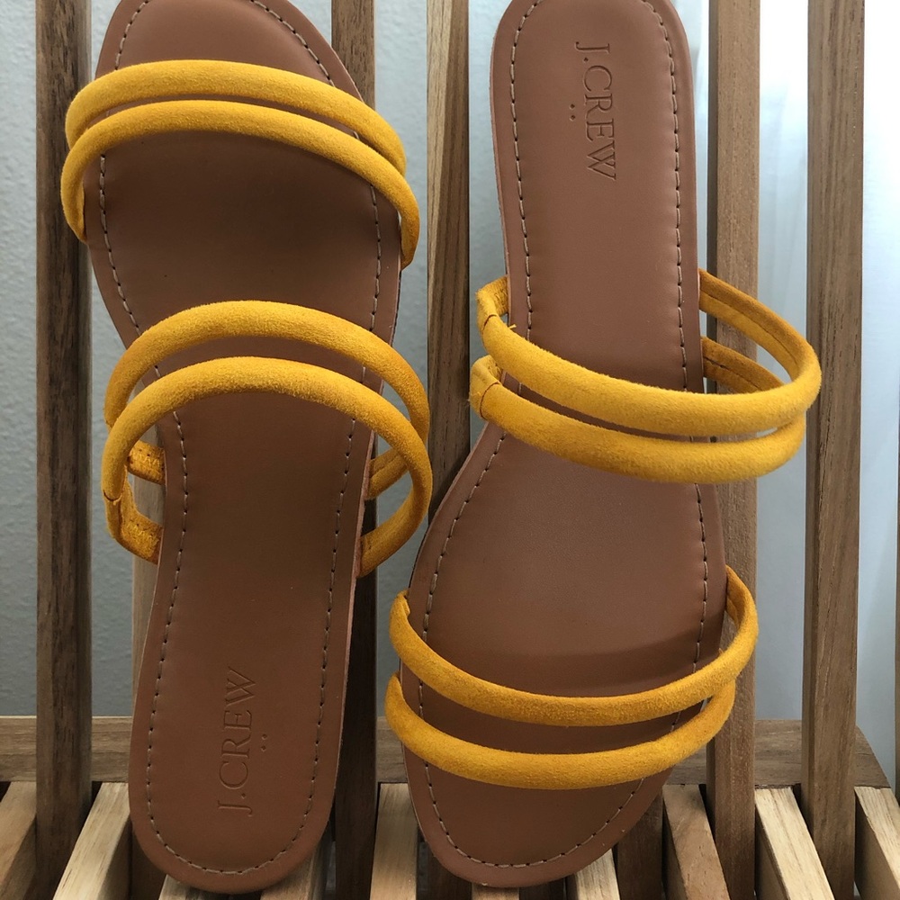 New JCREW summer flats